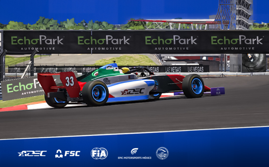 Clasificados al North American Esports Championship Santo Domingo 2025 en la categoría de SimRacing